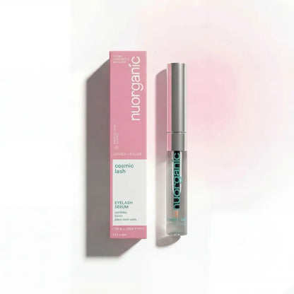 nuorganic Eyelash Growth Serum (8ML) - Developed by Anti-Aging Scientists, Clean, Prostaglandin-Free Formula for Thicker, Longer Lashes, Daily, Repair, Hydrating, Soothing, Suitable for All Skin Types, Eye Treatment Skincare