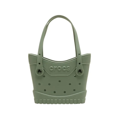 Crocs Classic Small Tote Bags, Shoulder Bag, Beach and Pool Bag, Personalize with Jibbitz Charms