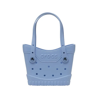 Crocs Classic Small Tote Bags, Shoulder Bag, Beach and Pool Bag, Personalize with Jibbitz Charms